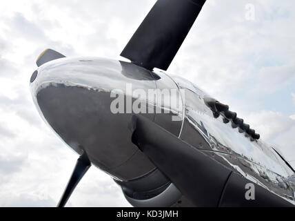 Giant Propeller From World War II Era Bomber Stock Photo - Alamy