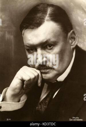 Alexander Glazunov portrait Russian composer 1865-1936. Stock Photo