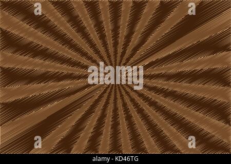Striped abstract vector background - brown, Scratches - abstract vector background, Abstract scribble background Stock Vector