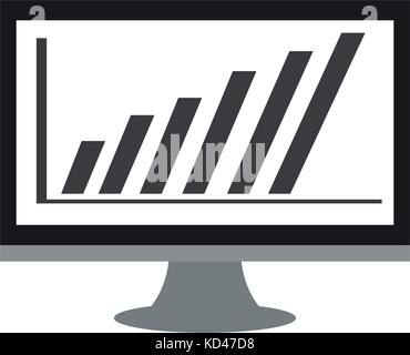 Isolated business icon Stock Vector