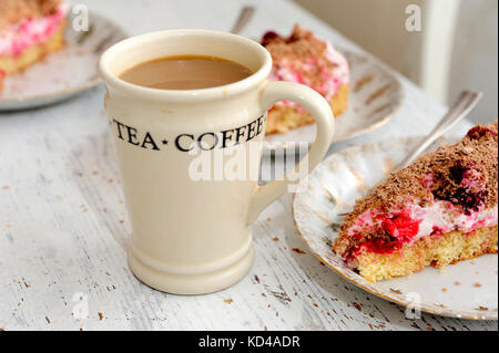 coffie, cream, cup, dessert, fika, glass, hot, latte, milk, coffie, cream, cup, dessert, drink, glass, hot, latte, milk, beige, breakfast, brown Stock Photo