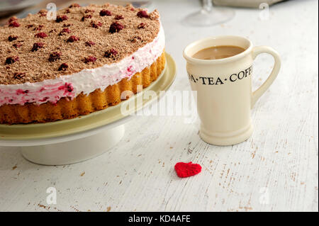 coffie, cream, cup, dessert, fika, glass, hot, latte, milk, coffie, cream, cup, dessert, drink, glass, hot, latte, milk, beige, breakfast, brown Stock Photo