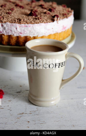 coffie, cream, cup, dessert, fika, glass, hot, latte, milk, coffie, cream, cup, dessert, drink, glass, hot, latte, milk, beige, breakfast, brown Stock Photo