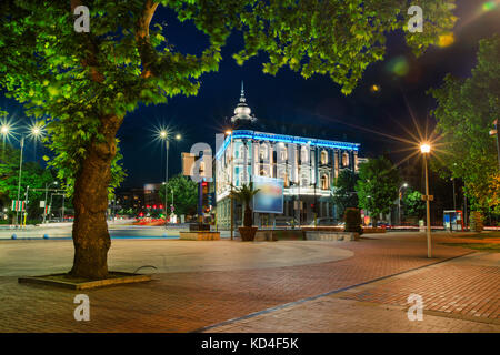 Popular Landmark in the city centre in Varna, naval hotel. Stock Photo