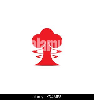 mushroom bomb symbol vector Stock Vector