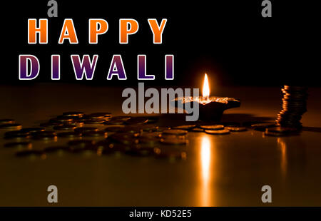Happy Diwali Wishes and greetings Stock Photo - Alamy