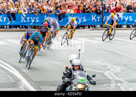 Final stage in Paris of the 2017 Tour de France Stock Photo