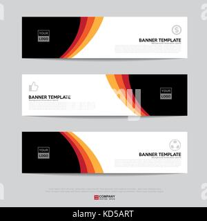 Design of flyers, banners, brochures and cards template,Banner design for business presentation,Header template,Banner for web template, Stock Vector