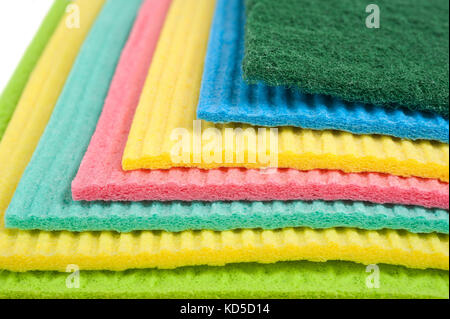 cleaning wipes isolated on white Stock Photo