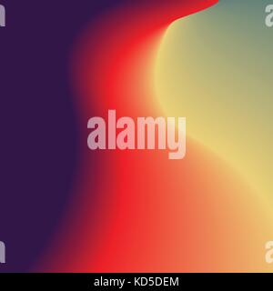 Abstract Wavy and Dynamic Colorful Illustration Vector Background Stock Vector