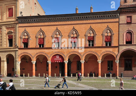 Piazza Santo Stefano, Bologna, Italy Stock Photo