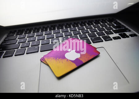 Gift Card Voucher for Apple App Editorial Stock Photo - Image of music,  display: 193416808