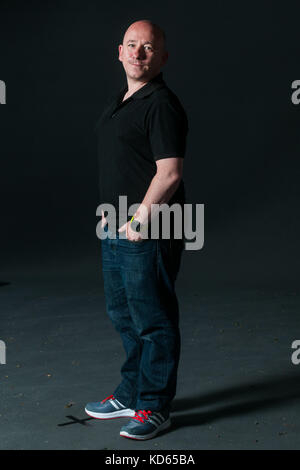 David Baillie attends a photocall during the Edinburgh International Book Festival on August, 2017 in Edinburgh, Scotland. Stock Photo