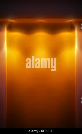 Grunge lighting stucco interior Stock Photo