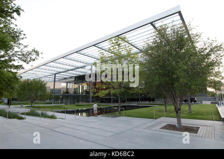 Dallas, Texas, USA - 2017: The Margot and Bill Winspear Opera House, located in the Arts District. Stock Photo