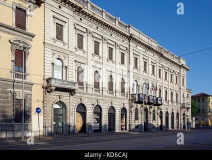 The Palazzo Zuckermann, which now houses the Museum of Applied & Decorative Arts, in Padua, Italy. Stock Photo