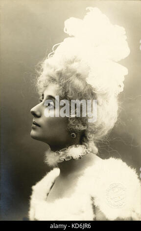 Anna Pavlova, Russian ballerina, 1881-1931. Stock Photo