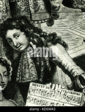 Marc antoine charpentier portrait hi-res stock photography