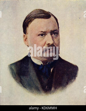 Alexander Glazunov, portrait. Russian composer  1865-1936. Stock Photo