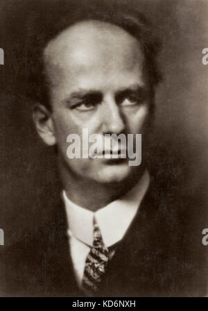 Wilhelm Furtwangler - portrait of the German conductor and composer. 25 January 1886 - 30 November 1954 Stock Photo