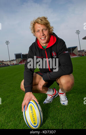 Billy Twelvetrees, Gloucester and England rugby player, photographed at ...