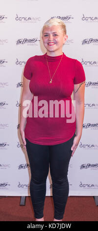 New York, USA. 09th Oct, 2017. 2017 Bessiie Award Nominee Abby Zbikowski attends The 33rd Annual NY Dance and Performance Bessie Awards at NYU Skirball Center For The Performing Arts, Manhattan Credit: Sam Aronov/Alamy Live News Stock Photo