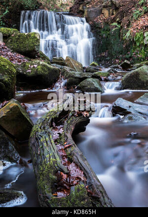Waterfall Tiger Clough Stock Photo