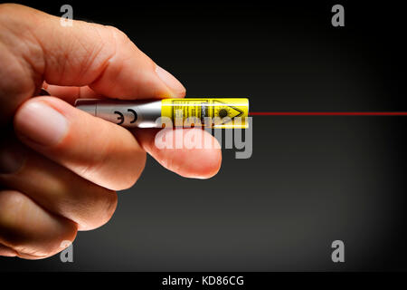 Laser pointer Stock Photo