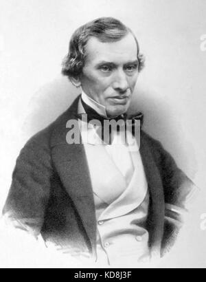 THOMAS GRAHAM (1805-1869) Scottish chemist Stock Photo