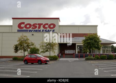 Costco Wholesale UK Ltd at St Rollox Business Park, Springburn, Glasgow Stock Photo