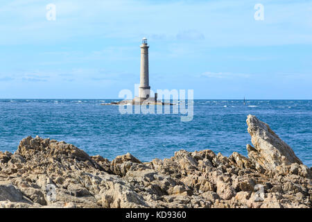 France, Manche (50), Cotentin, cap de la Hague, Auderville, Pointe de la Hague, Goury, phare de la Hague // France, Manche, Cotentin, Cap de la Hague, Stock Photo