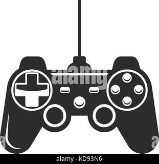 Gamepad icon - joystick for game console Stock Vector