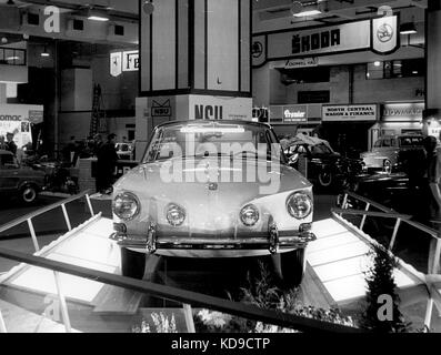 VW type 34 launch at 1961 Frankfurt motor show Stock Photo