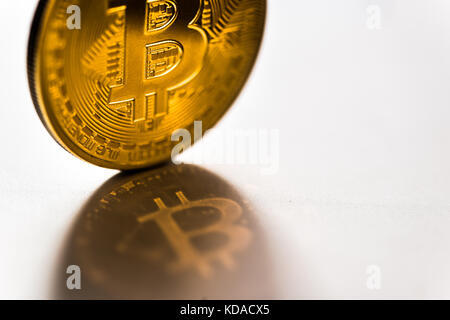 Bitcoins Stock Photo