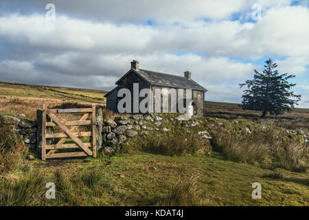 Nun's Cross Farm, Dartmoor, Devon, England, United Kingdom Stock Photo