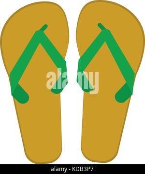 flip flop sandals icon image Stock Vector Image & Art - Alamy