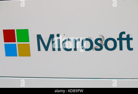 Logo - Markenname/ brand name: Microsoft, Reykjavik, Island. Stock Photo