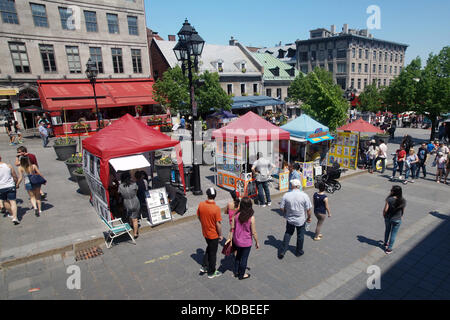 Montreal,Quebec,24 May,2016.Place Jacques-Cartier in Old Montreal. Credit:Mario Beauregard/Alamy Live News Stock Photo