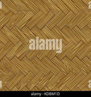 Wooden striped textured parquet background. Seamless pattern. Stock Vector