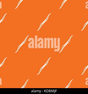Throwing ninja knife pattern seamless Stock Vector