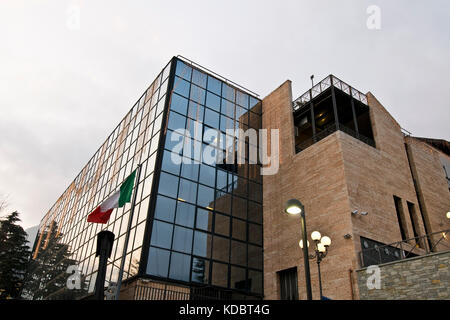 Casino of Saint-Vincent,Aosta Valley, Italy Stock Photo