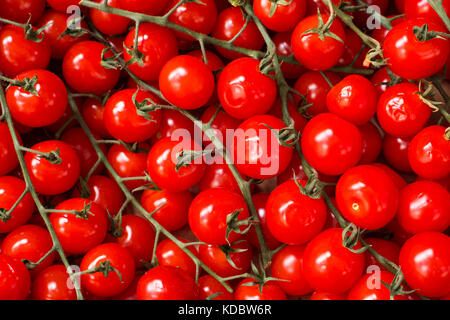 Cherry tomatoes at the market in France Stock Photo