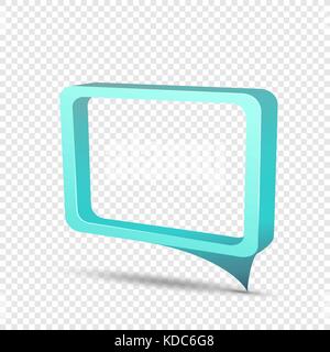blue frame rectangular discount sticker Stock Vector