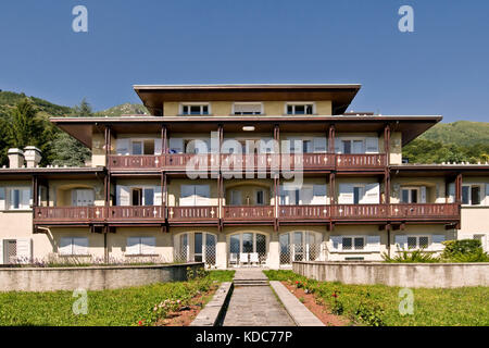 Italy, Lombardy, Concenedo di Barzio, Carmelo Monastery Stock Photo