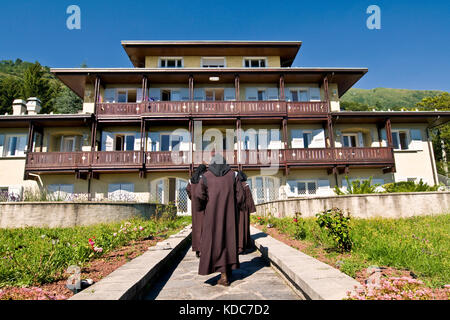 Italy, Lombardy, Concenedo di Barzio, Carmelo Monastery Stock Photo