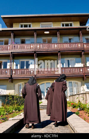 Italy, Lombardy, Concenedo di Barzio, Carmelo Monastery Stock Photo