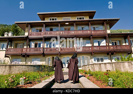 Italy, Lombardy, Concenedo di Barzio, Carmelo Monastery Stock Photo