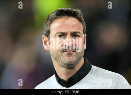 Leeds United manager Thomas Christiansen Stock Photo