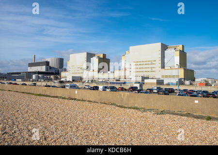 Dungeness nuclear power plant A and B, Kent, UK Stock Photo