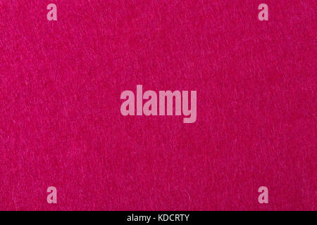 Red felt rough texture. Stock Photo